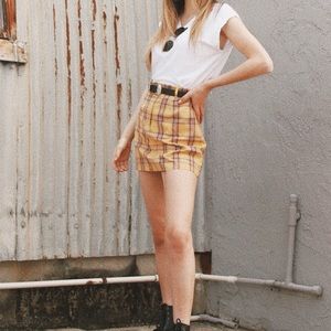 BB Dakota Skirts - BB DAKOTA PLAID SKIRT BB Dakota Skirts - BB DAKOTA PLAID SKIRT